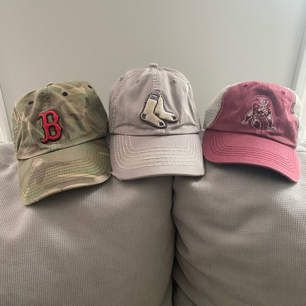 Women’s New England Sports Baseball Cap Bundle